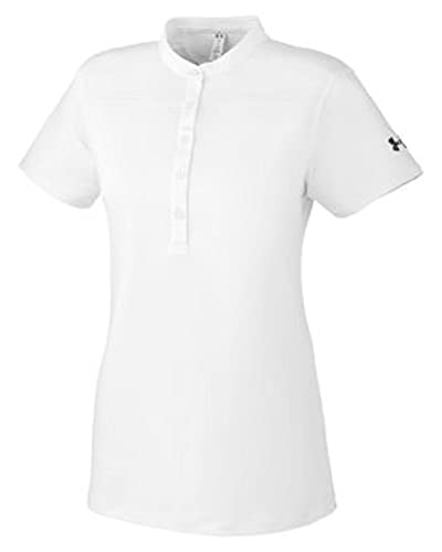 Under Armour Ladies' Corporate Performance Polo 2.0 White Small