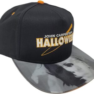 Ripple Junction Halloween Michael Myers Laurie Strode Scary Horror Movie Slasher Film Adjustable Snapback Baseball Cap Hat Multi