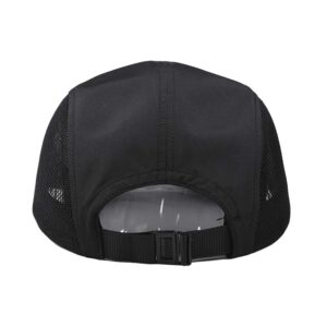 Clakllie 5 Panel Mesh Baseball Cap Short Brim Trucker Hat Sun Protection Dad Caps Breathable Outdoor Running Hats