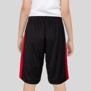 Essential Elements Boys 5-Pack Active Athletic Performance Basketball Shorts with Pockets