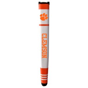 team golf ncaa clemson golf putter grip team golf ncaa golf putter grip (multi colored) with removable ball marker, durable wide grip & easy to control