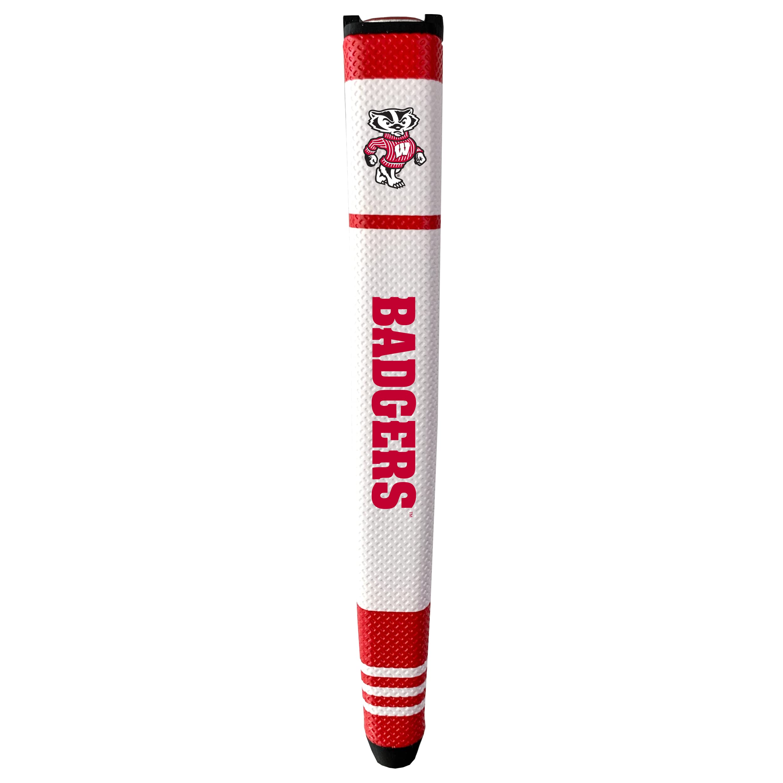 Team Golf NCAA WISCONSIN Golf Putter Grip Team Golf NCAA Golf Putter Grip (Multi Colored) with Removable Ball Marker, Durable Wide Grip & Easy to Control