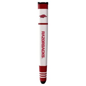 Team Golf NCAA ARKANSAS Golf Putter Grip Team Golf NCAA Golf Putter Grip (Multi Colored) with Removable Ball Marker, Durable Wide Grip & Easy to Control