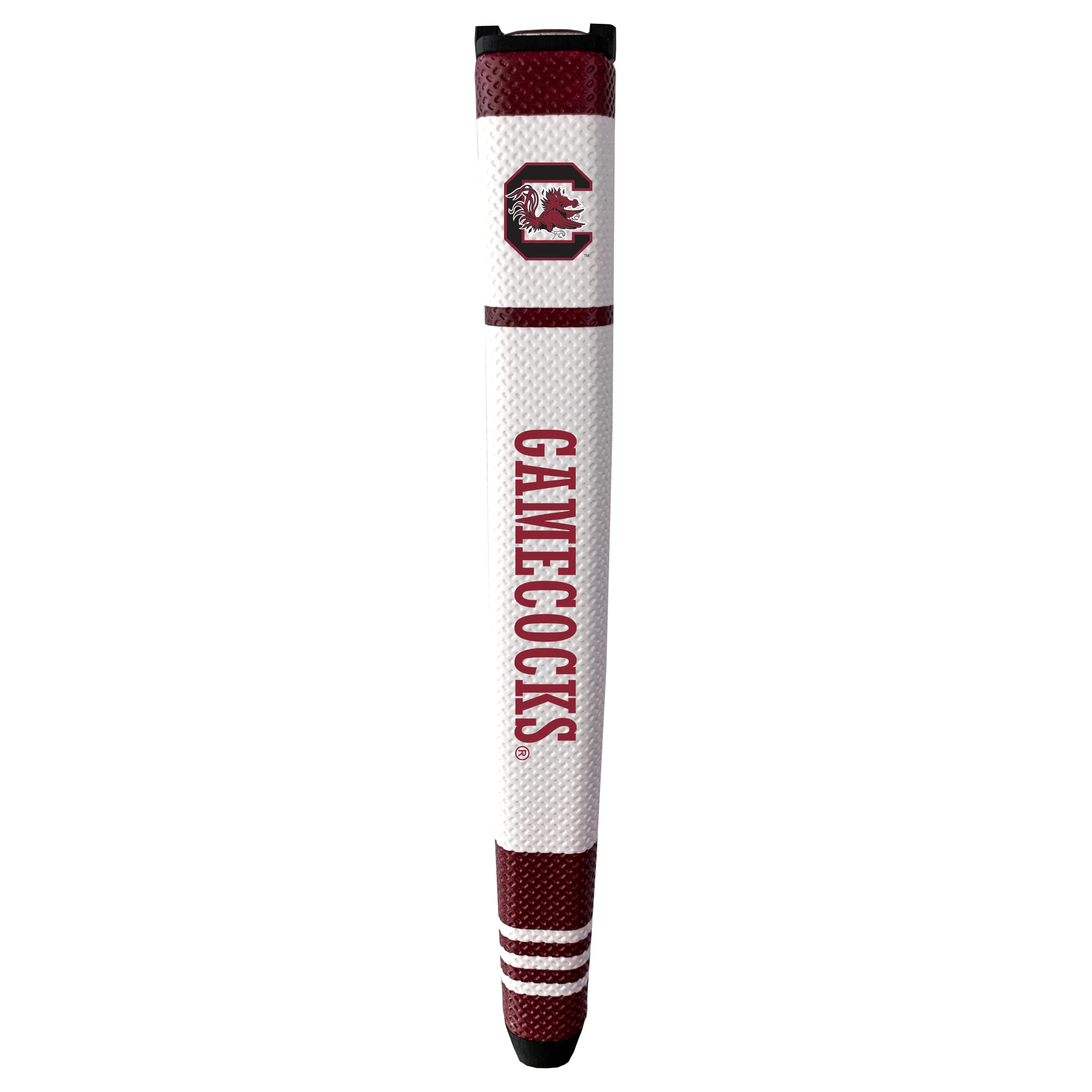 Team Golf NCAA SOUTH CAROLINA Golf Putter Grip Team Golf NCAA Golf Putter Grip (Multi Colored) with Removable Ball Marker, Durable Wide Grip & Easy to Control