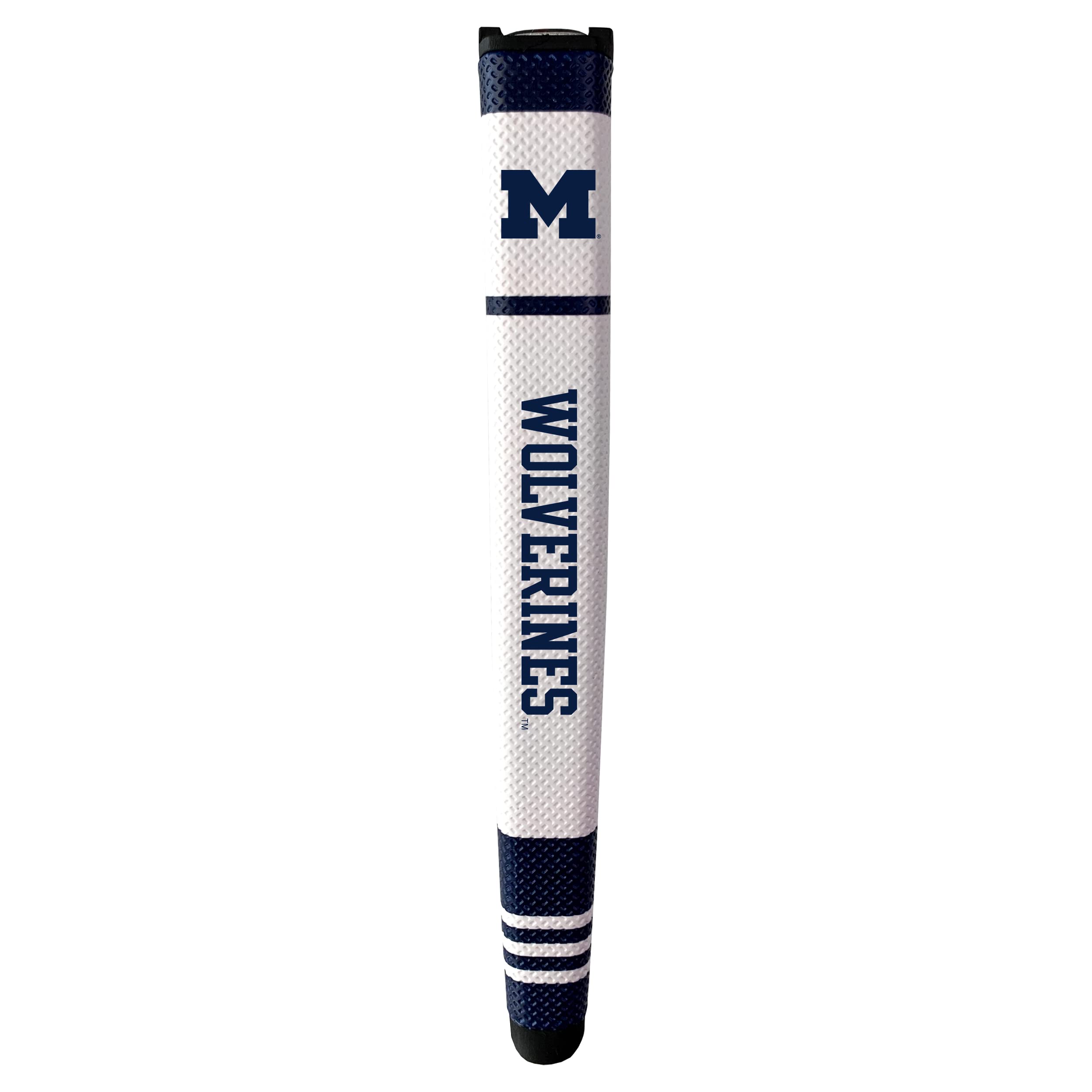 Team Golf NCAA MICHIGAN Golf Putter Grip Team Golf NCAA Golf Putter Grip (Multi Colored) with Removable Ball Marker, Durable Wide Grip & Easy to Control