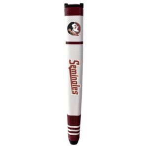 team golf ncaa florida st golf putter grip team golf ncaa golf putter grip (multi colored) with removable ball marker, durable wide grip & easy to control