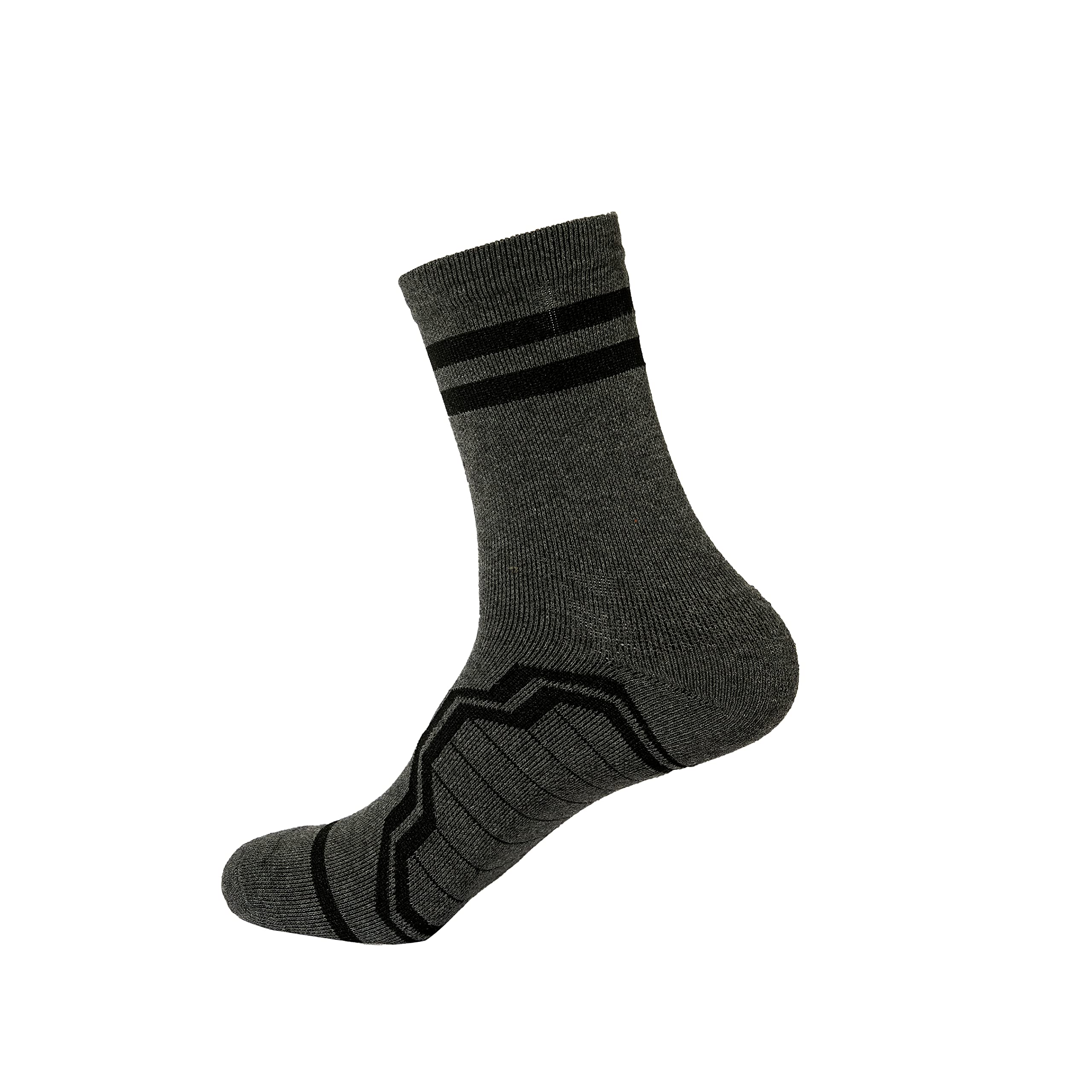 Performance Crew Socks - Moisture Wicking Control Comfort Fit Cushioned socks with Arch Compression 3-Pairs…