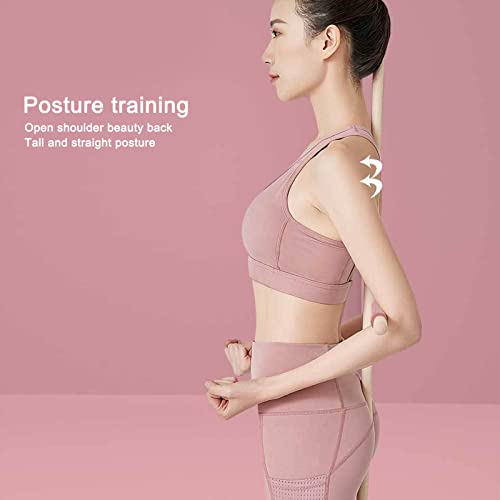 Yoga Sticks Posture Corrector, Yoga Stick Stretching for Posture, Multipurpose Posture Correction Wooden Sticks, Open Shoulders and Open Back, Under 1.2m/47.24''(19.7in)