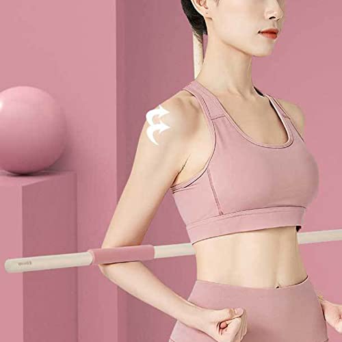 Yoga Sticks Posture Corrector, Yoga Stick Stretching for Posture, Multipurpose Posture Correction Wooden Sticks, Open Shoulders and Open Back, Under 1.2m/47.24''(19.7in)