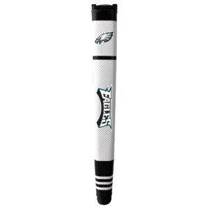 team golf nfl philadelphia eagles golf putter grip team golf nfl golf putter grip (multi colored) with removable ball marker, durable wide grip & easy to control