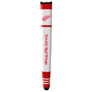 Team Golf NHL Detroit RED Wings Golf Putter Grip Team Golf NHL Golf Putter Grip (Multi Colored) with Removable Ball Marker, Durable Wide Grip & Easy to Control