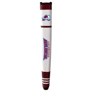 Team Golf NHL Colorado Avalanche Golf Putter Grip Team Golf NHL Golf Putter Grip (Multi Colored) with Removable Ball Marker, Durable Wide Grip & Easy to Control