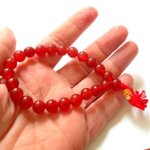 earthegy Carnelian Mala Power Bracelet