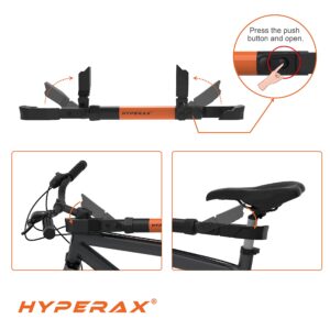 HYPERAX Special Combo - Volt eco with 2 X E-Bike Adapter - Platform Bike Rack for Car, SUV, Trucks, Sedan - for 2" Hitch Fits Up to 2 X 60 lbs Bike with Up to 5" Fat Tires - NO RV USE!