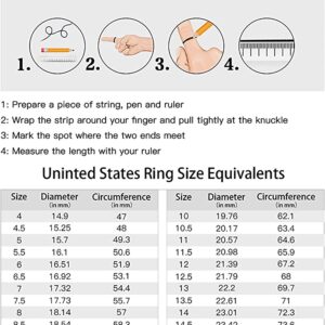 3pcs Titanium Steel Rings, 4mm/6mm/8mm Rings for Men and Women, Stainless Steel Rings, Engagement Rings, Matching Rings, Decorative Rings, Graduation Gifts Birthday Gifts Holiday Gifts (6mm, 10)