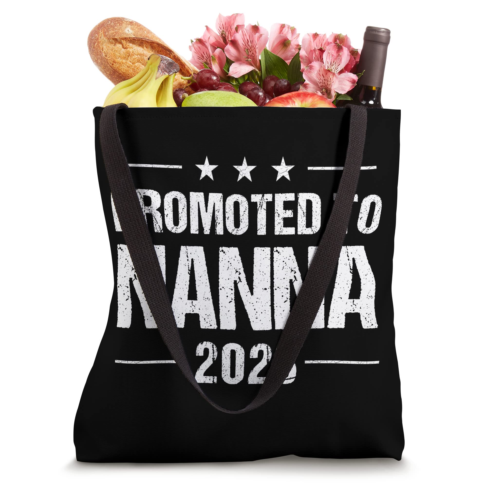 Promoted To Nanna Est 2023 For Women - Funny New Grandma Tote Bag