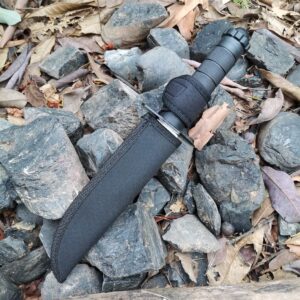 DOOM BLADE 11.1 inches Fixed blade Knife with Nylon Sheath, Survival Knife,Bowie Knives,Hunting tactical knife,Multifunction,For Outdoor, Hunting,Camping,Bushcraft (Knife * 1)