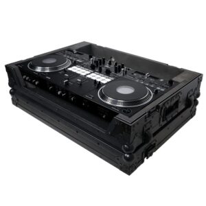 ProX ATA Style Flight Case for Pioneer DDJ-REV7 DJ Controller with Wheels - High-Density Protective Foam for Interior Support - Protective Finish on Laminated 3/8" Plywood - XS-DDJREV7 WBL