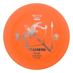 yikundiscs Yikun PDGA Approved Mid Range Disc Golf 165-175g Understable Mid-Range Dick Golf for Outdoor Games and Competition[Dics Shade Color May Vary] (Orange)