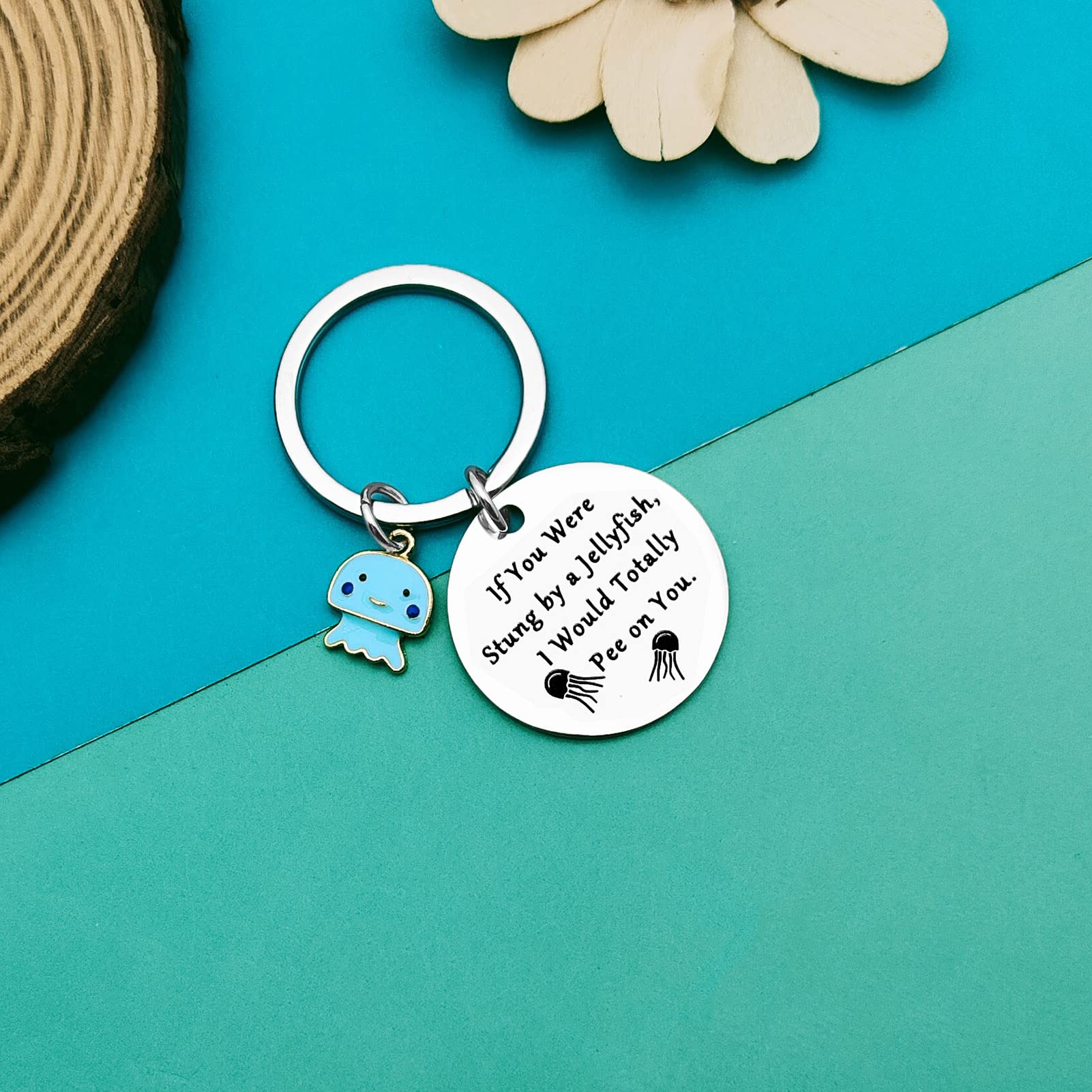 Funny Friendship Keychain Best Friends Jewelry Gifts for Women Men Funny Sister Gift from Sister Brother Stainless Steel Keyring Birthday Gift for Sister Friends Coworker Christmas Graduation Gifts