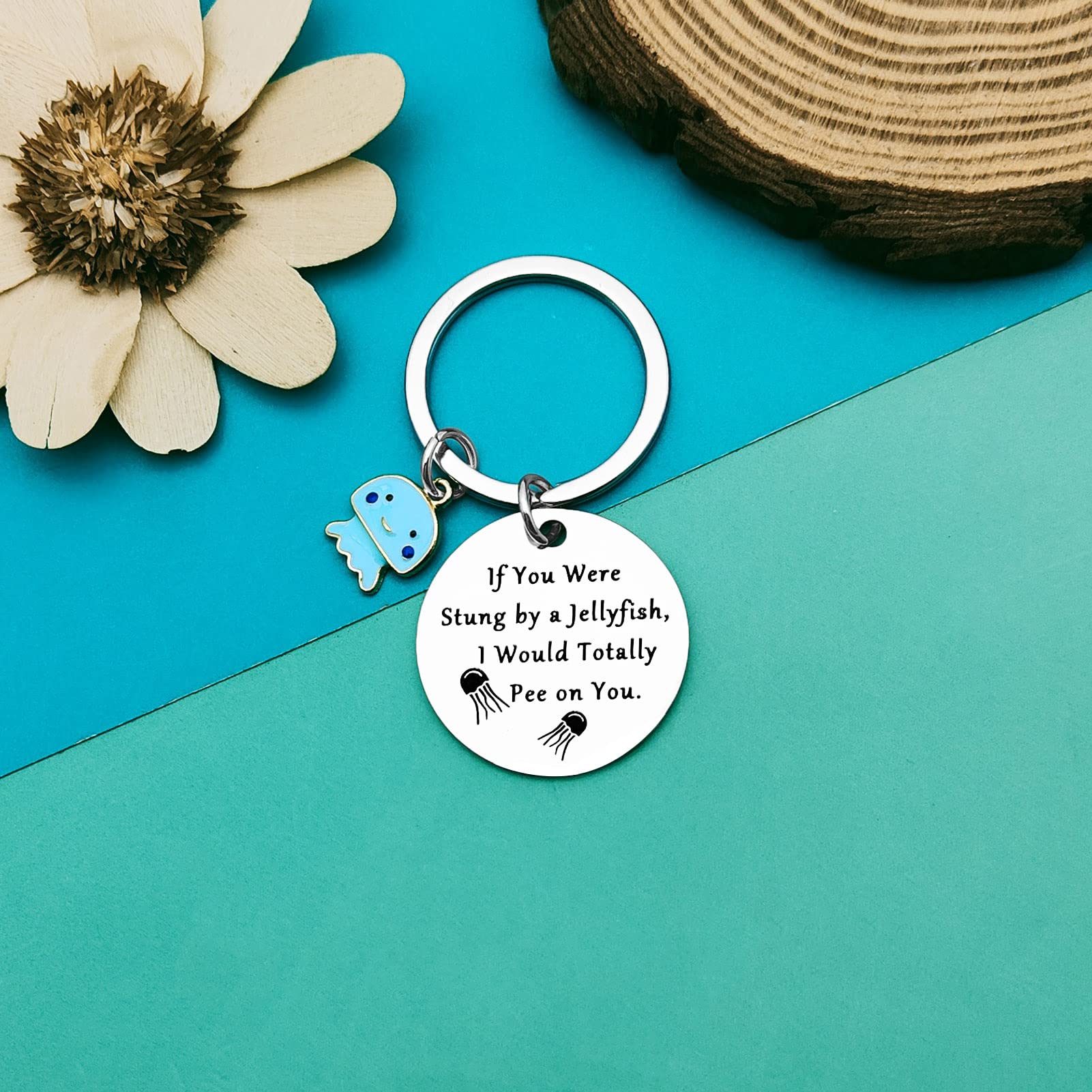 Funny Friendship Keychain Best Friends Jewelry Gifts for Women Men Funny Sister Gift from Sister Brother Stainless Steel Keyring Birthday Gift for Sister Friends Coworker Christmas Graduation Gifts