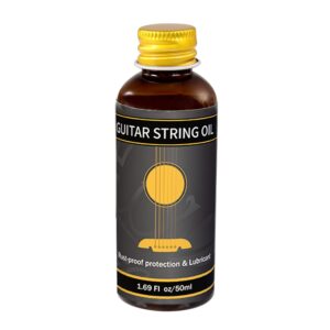 50ml string oil, guitar string care/cleaning/polishing accessories, lubricant for guitar, ukulele