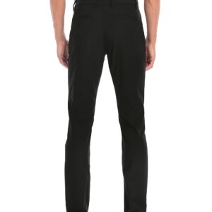 LRD Mens Stretch Golf Pants – Lightweight Performance Slim Fit Golf Pant for Men Black - 34W x 32L