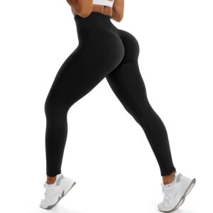 seasum seamless leggings for women high waisted workout gym smile contou yoga pants tights