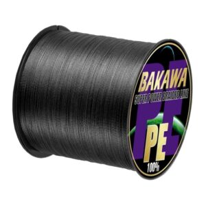 fishing lines 4 braided fishing line 300m 100m pe multifilament carp sea saltwater floating wire accessories fishing tool (color : black, size : x4 100m 85lb 8.0)