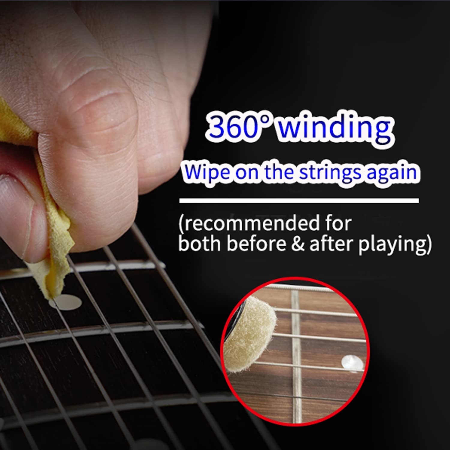 50ml String Oil, Guitar String Care/Cleaning/Polishing Accessories, Lubricant for Guitar, Ukulele