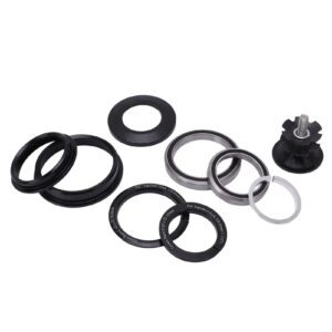 BuyWeek Bike Headset Bearings, Aluminum Alloy Bicycle Headset Top Caps Bearings Bicycle Accessories for Mountain Road Bike