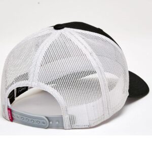 Kimes Ranch Caps The Cutter Trucker Horns Logo Patch Mesh-Back Ball/Black