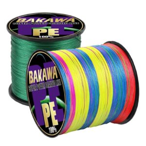 Fishing Lines 4 Braided Fishing Line 300M 100M PE Multifilament Carp Sea Saltwater Floating Wire Accessories Fishing Tool (Color : Green, Size : X4 300M 40LB 4.0)