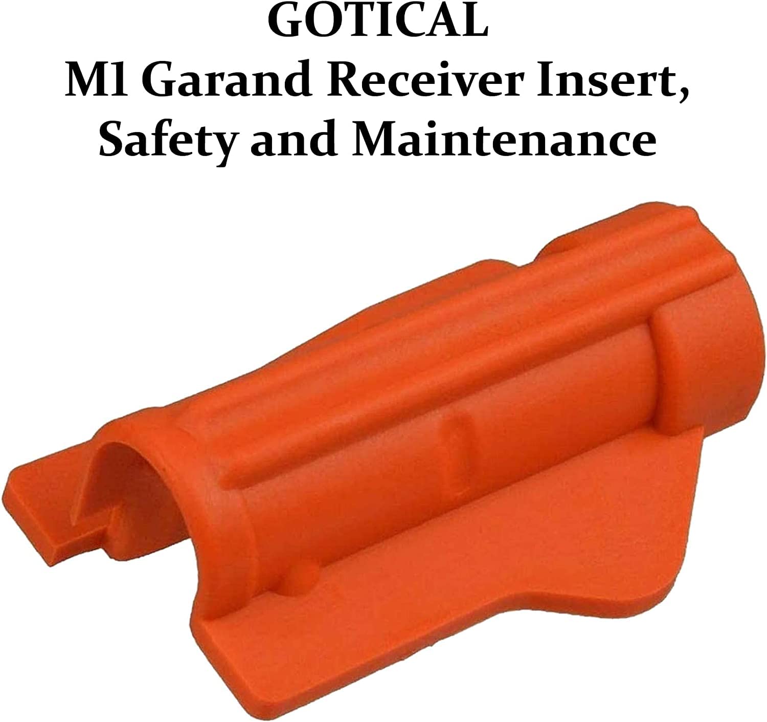 GOTICAL Combo of 5 Items - M1 Garand Receiver Insert, Cleaning Kit, Gun Cleaning Patches, Cotton Swabs, & Wrench, Safety and Maintenance, Durable Material