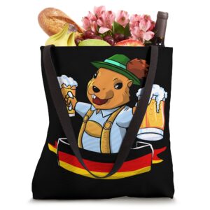 Funny Groundhog Germany Flag Tote Bag