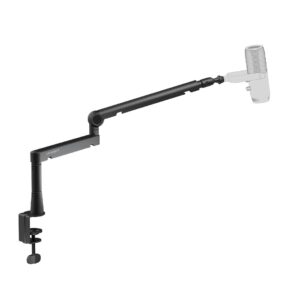 thronmax twist s6 microphone boom arm, low profile mic stand with cable management,desk clamp, versatile mounting, all-metal and fully adjustable mic arm for streaming, gaming, home office,universal