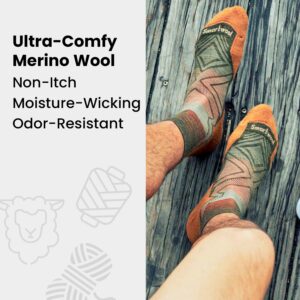 Smartwool Ski Always Explore Print Targeted Cushion Merino Wool Over The Calf Socks For Men and Women, Multi Color, Medium