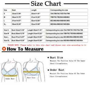 Sports Bra for Women Zipper Front Lightly Lined Seamless Yoga Bra Tank Tops Wireless Padded Longline Striped Bras Black