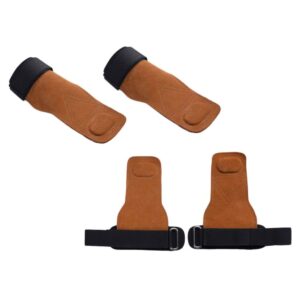 1 pair palm protector up bar hand grips gymnastics gloves workout grips palm grips gymnastics hand grips weightlifting palm guard weight lifting gloves strap cross handle man sbr