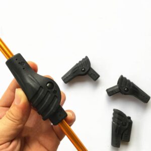 Umbrella Tent 4pcs Tent Support Joint Folding Canopy Tent Coupling Connectors Portable Tent Connector Parts Nylon Connector Tent Pole