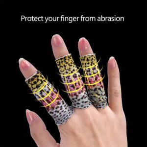 ZPSHYD 3pcs Fly Fishing Finger Guard, Fishing Finger Protector, Fishing Finger Protective Stall Hand Guard Gear Tool Accessory