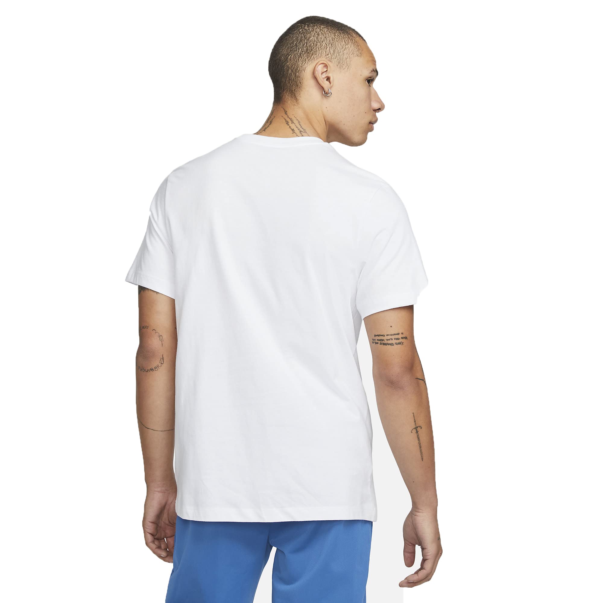 Nike Men's White Sportswear Air Orca T-Shirt - M