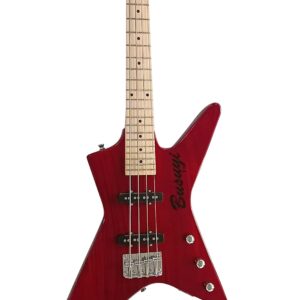 4 String Bass Short Scale Bolt On (Maroon)