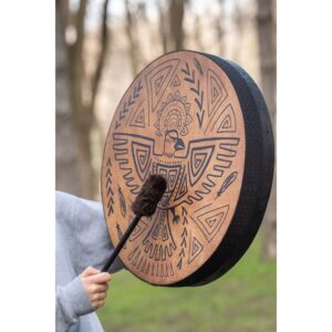 25cm Shaman Bird Drum Xmas Gift (25cm Shaman Bird Drum)