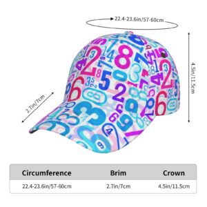 Seamless Unisex Baseball Cap Hip Hop Streetwear Vintage Low Profile Cotton hat for Mens Womens Girls Boys