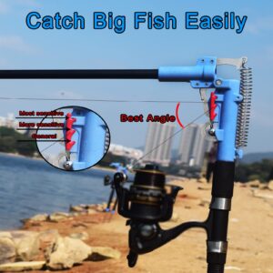 CAIGAO Automatic Fishing Rod Telescopic Fishing Pole，Portable Comfortable EVA Handle, Travel Fishing Pole for Bass Trout Fishing