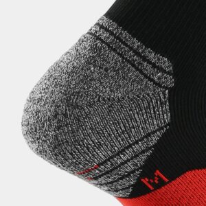 WANDER 3 Pairs Men's Athletic Run Cushion Over-the-Calf Tube Socks