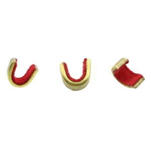 E-outstanding Nock Point 20PCS Archery String Nocking Points Bow String Buckle Clips Cam String Nocks for Compound and Recurve Bow Red Archery Nocking Point