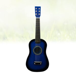 Toyvian 23 Guitar for Kids Ages 5-9 Guitar for Kids Ages 3-5 Kids Acoustic Guitar Beginner Guitar for Adults Ukulele for Beginners Small Birthday Favors for Adults Baby Aldult Bamboo