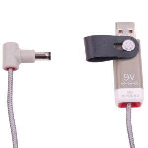 myVolts Ripcord USB to 9V DC Power Cable Compatible with Zoom G3XN Multi Effects